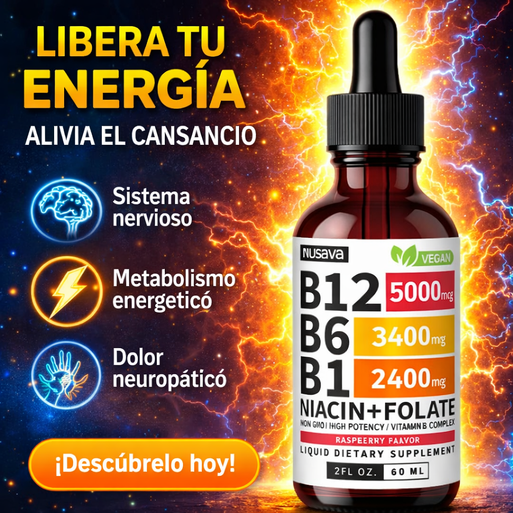 Vitamina B12 – Suplemento de Energía y Vitalidad