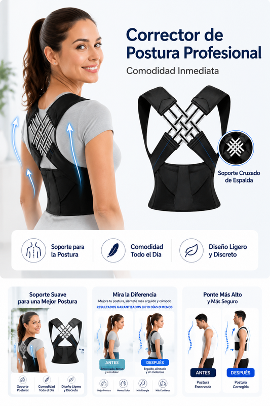 Faja Corrector de Espalda™ - Verificado ✅